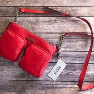 Kenneth Cole Reaction red crossbody purse